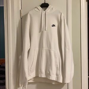Men’s white Nike Hoodie XXL